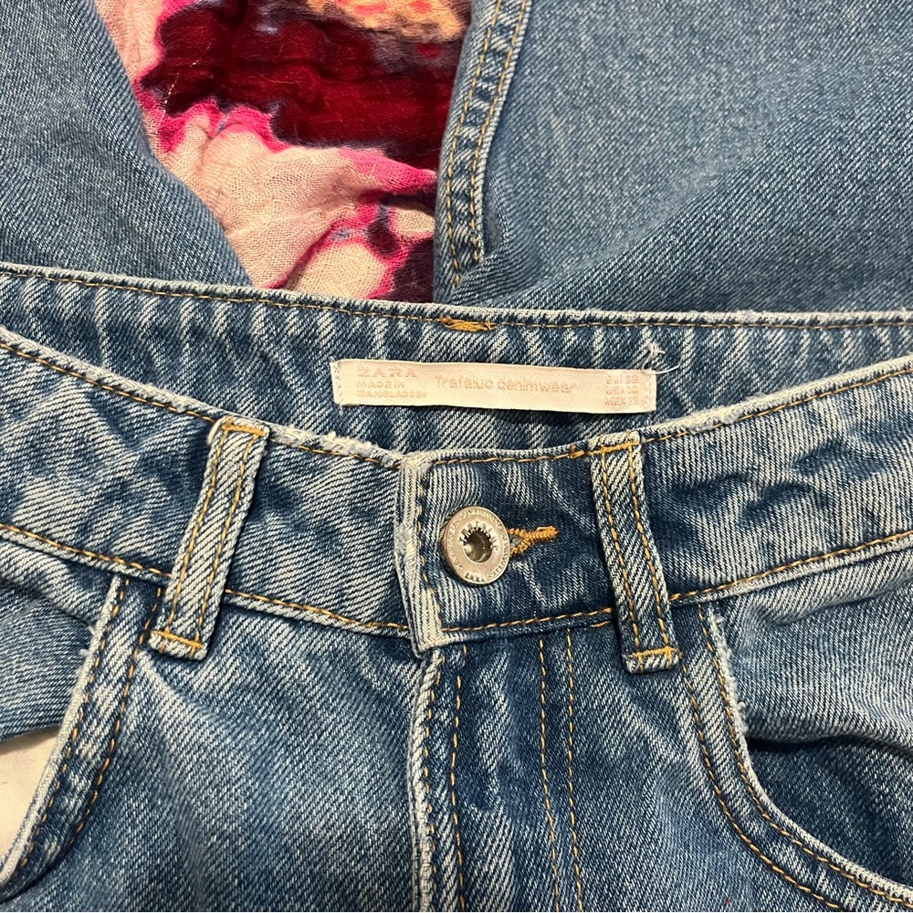 zara wide leg jeans - Picture 4 of 4